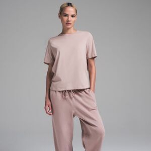 Skims Cotton‎ Relaxed Tee Fawn Size Medium NWT in packaging